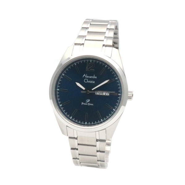 Alexandre Christie AC 1012 Silver Blue Man MEBSSBU